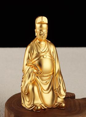 铜文昌帝君佛像文曲星文昌星铜像小佛像家居风水装饰摆饰