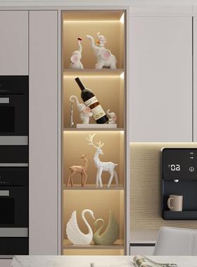 亲子大象红酒架摆件高级感轻奢家居饰品客厅餐柜酒柜酒托 托装饰