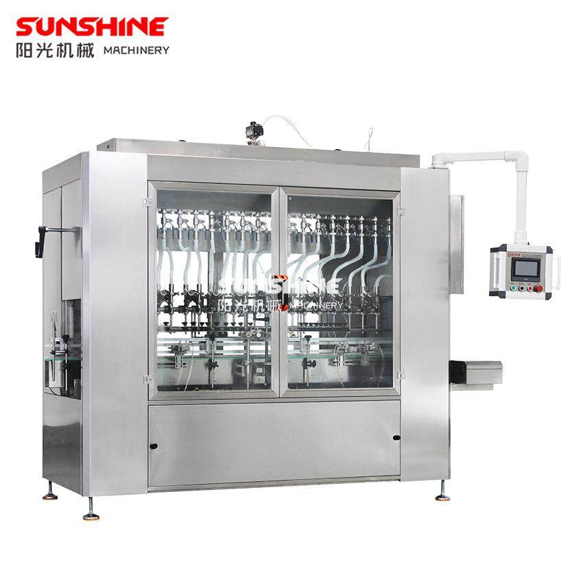 全自动定量酒水饮料果汁灌装漱口水玻璃水高泡沫液体灌装机生产线,淘宝优惠券,粉丝福利购,淘宝优惠卷