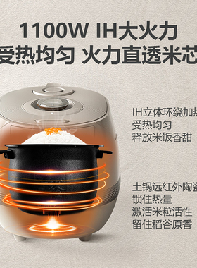【官方正品】膳美师IH高压电饭煲