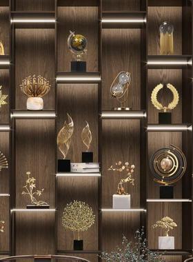 地球仪摆件套装酒店大堂办公室装饰品高级感样板房乔迁新居礼品