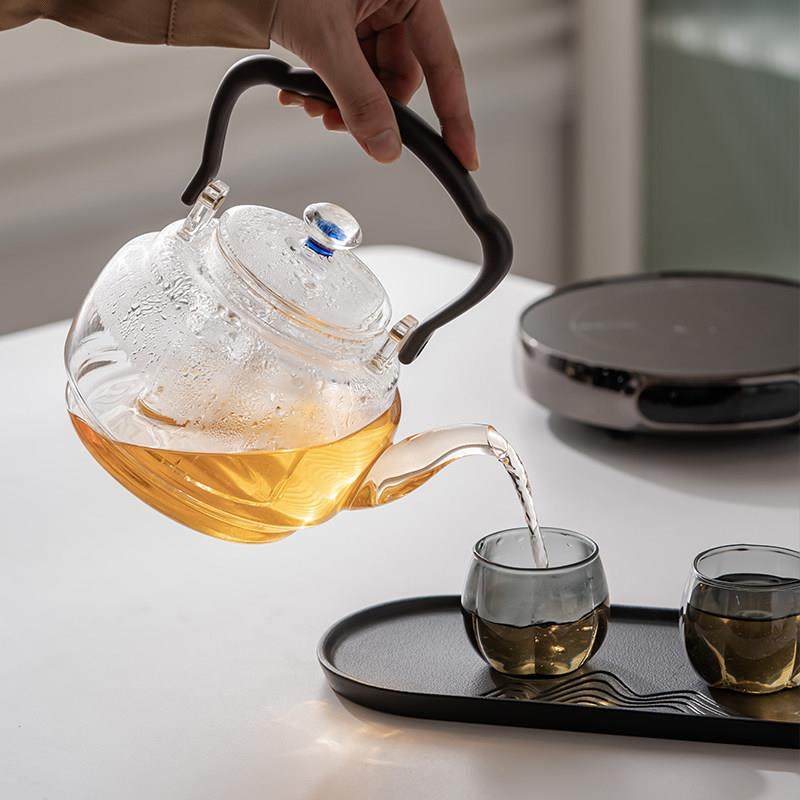 玻璃煮茶养生泡茶壶煮茶器家用电陶炉围炉烧水煮茶套装茶台一体式,淘宝优惠券,粉丝福利购,淘宝优惠卷