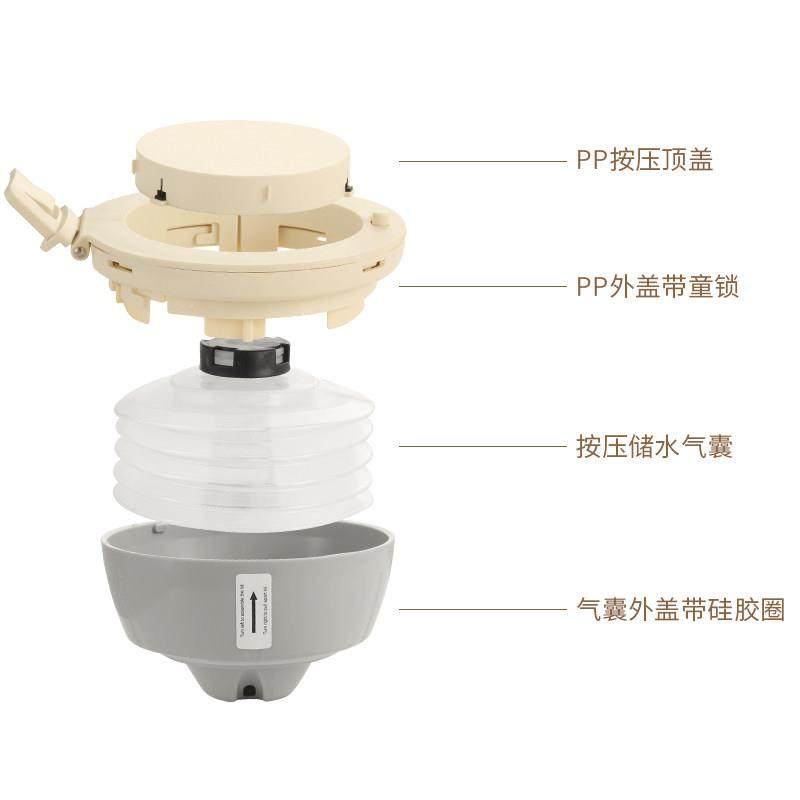 Arphee日式家用气压壶304不锈钢内胆便携按压式保温壶暖水壶2.5L,淘宝优惠券,粉丝福利购,淘宝优惠卷