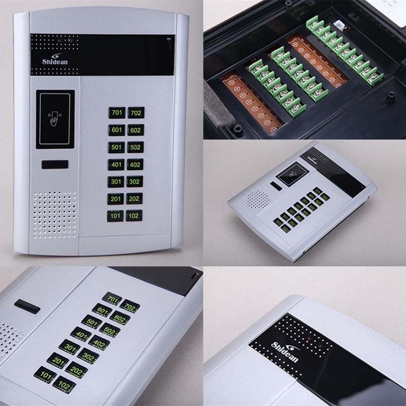 视得安非可视楼宇对讲门铃电话主机新款 800P7G27代用老款750D6 - 图1