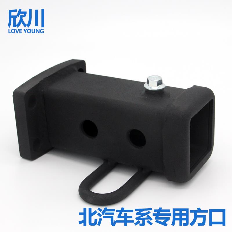 欣川北汽bj212拖车钩勇士陆霸角斗士战旗方口球头虎头勾牵引钩斧 - 图0