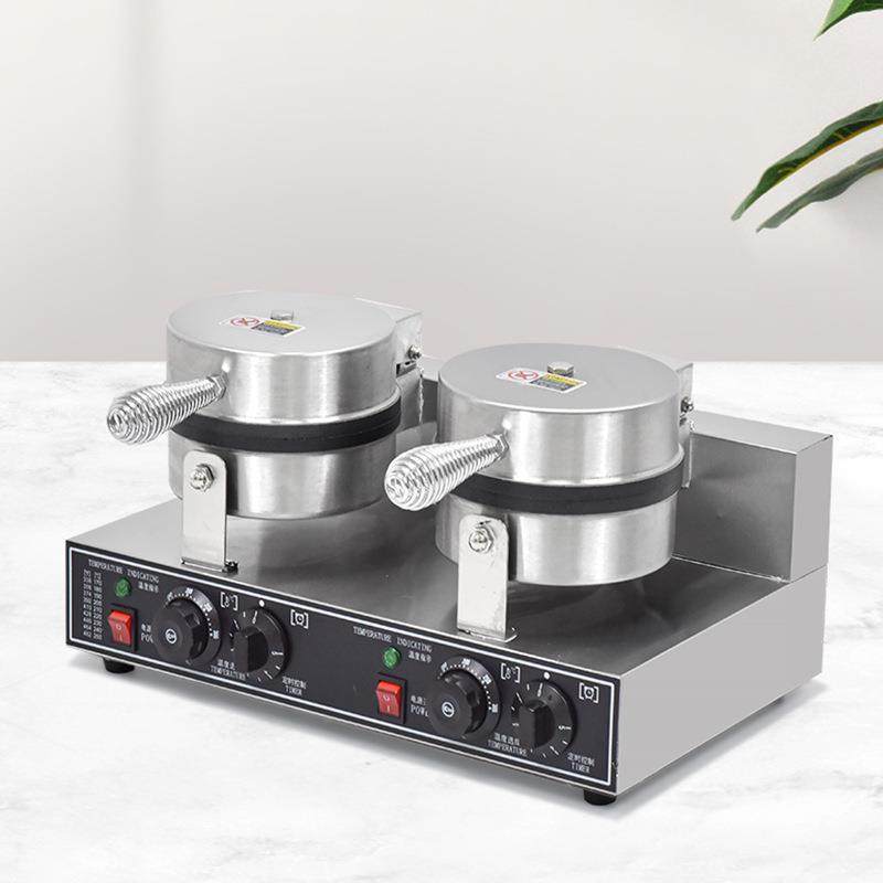 双头鸡蛋卷机商用电饼铛冰淇淋皮虾片脆皮机器锅炉电热雪糕皮摆摊,淘宝优惠券,粉丝福利购,淘宝优惠卷