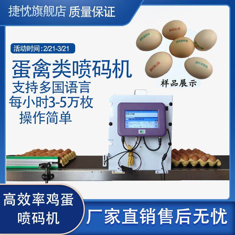 流水线鸡蛋喷码机整托盘喷印数字英文汉字LOGO打印高效快捷打码机,淘宝优惠券,粉丝福利购,淘宝优惠卷