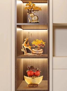 酒柜摆件客厅2025新款轻奢高档家居展示柜桌面装饰品乔迁新居礼品