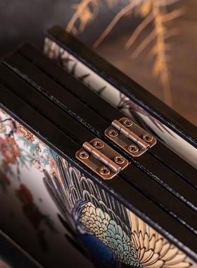 南京云锦研究所博物馆摆件屏风生日礼物锦绣风华中式茶室商务送礼