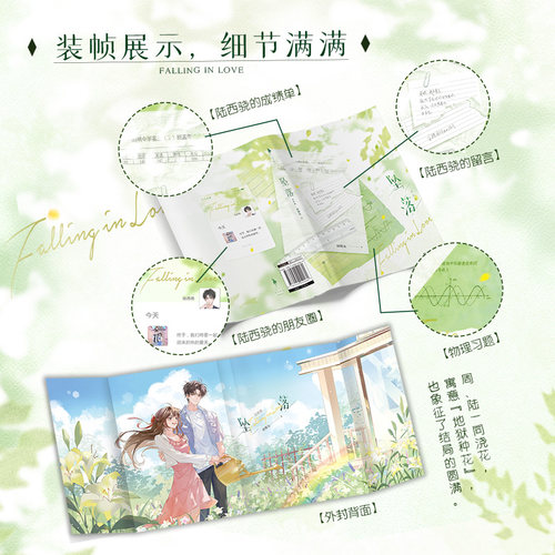 印特签 正版 坠落1+2 完结篇 小说实体书新增番外+赠品 甜醋鱼著 内敛周挽×张扬陆西骁 一起去北方的城市吧青春文学言情小说 - 图2