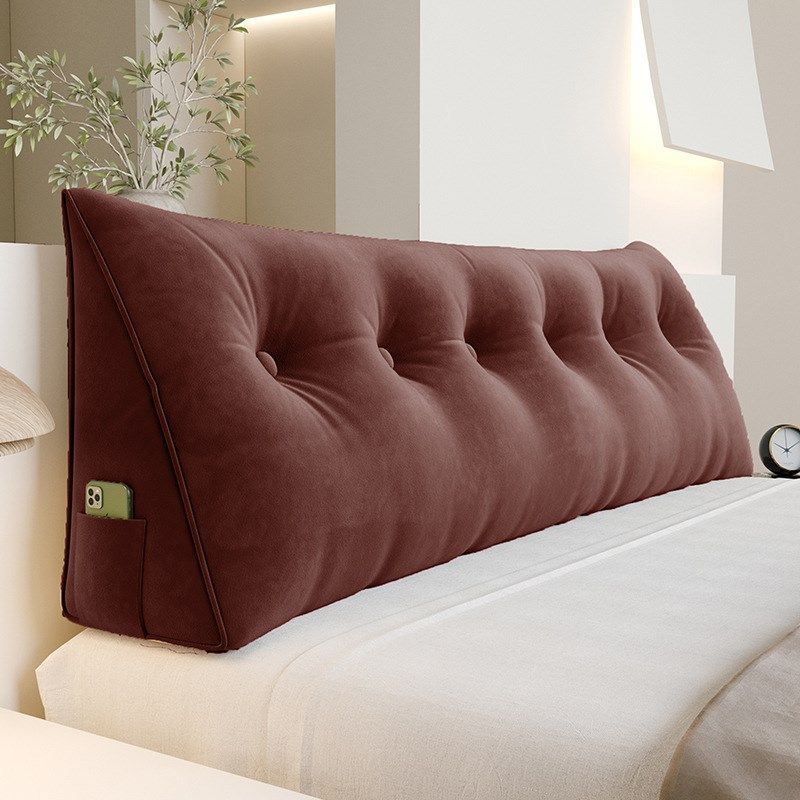 床头靠背2024新款卧室高级奶油系床上护腰靠垫榻榻米防撞软包靠枕,淘宝优惠券,粉丝福利购,淘宝优惠卷