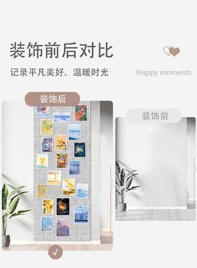 自粘3d立体毛毡格栅墙贴相片墙背景板玄关客厅沙发背景墙面装饰