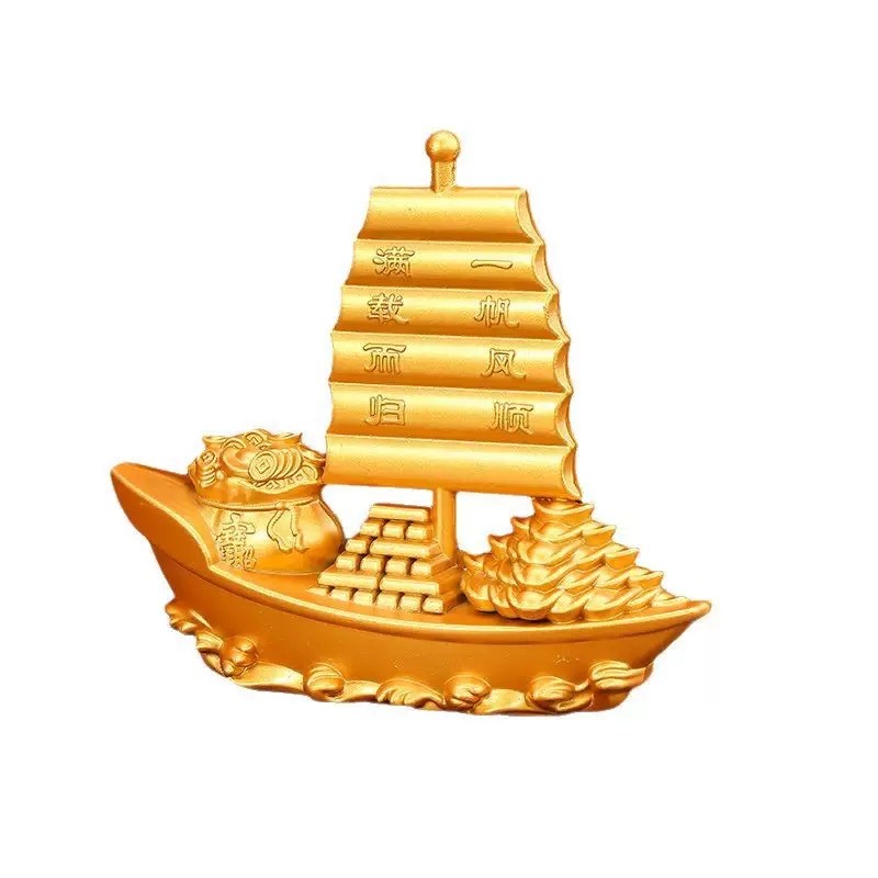 满载而归一帆风顺帆船摆件开w业乔迁礼品办公室家居招财进宝装饰 - 图3