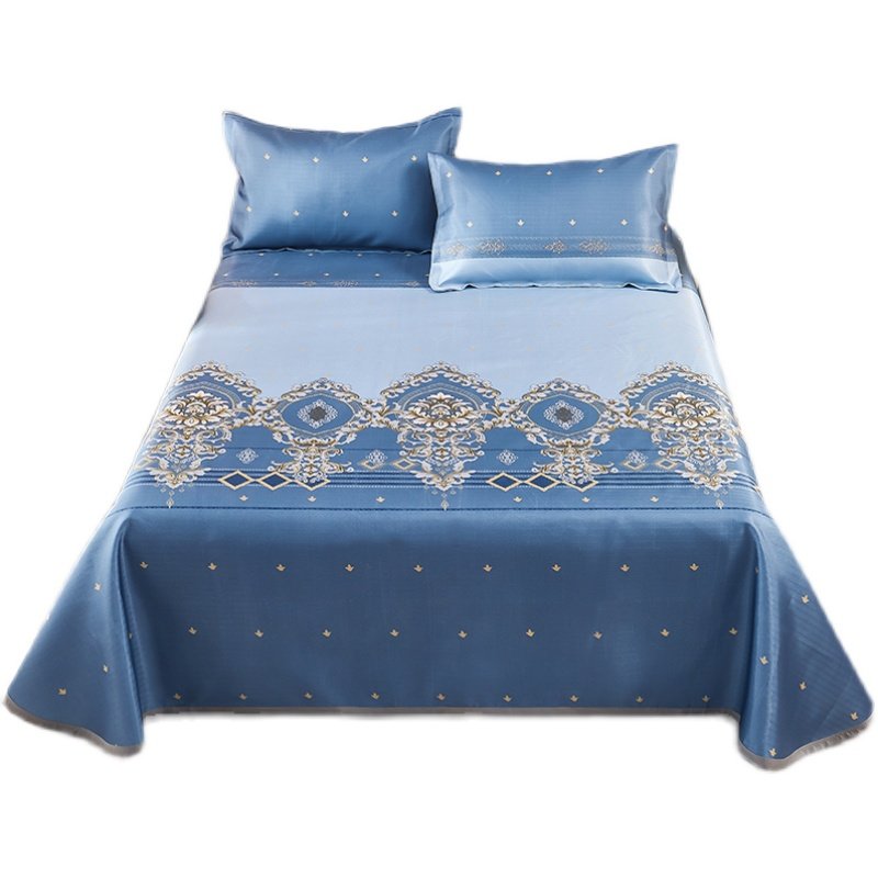 夏天提花冰丝席三件套斜纹凉席可机洗夏季空调席子1.5/2m床上用品,淘宝优惠券,粉丝福利购,淘宝优惠卷