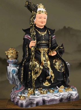 黑老太神像黑妈妈l像体狐狸真身像东北树脂摆件家用堂口供奉