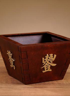 日进斗金铜摆件聚宝盆米斗升斗招财装饰品乔迁新居店铺开业结婚