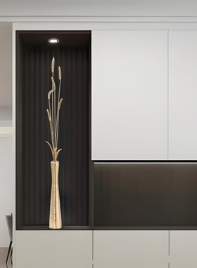 大麦丰收玄关壁龛细长摆件轻奢客厅电视J柜旁装饰乔迁新居开业礼