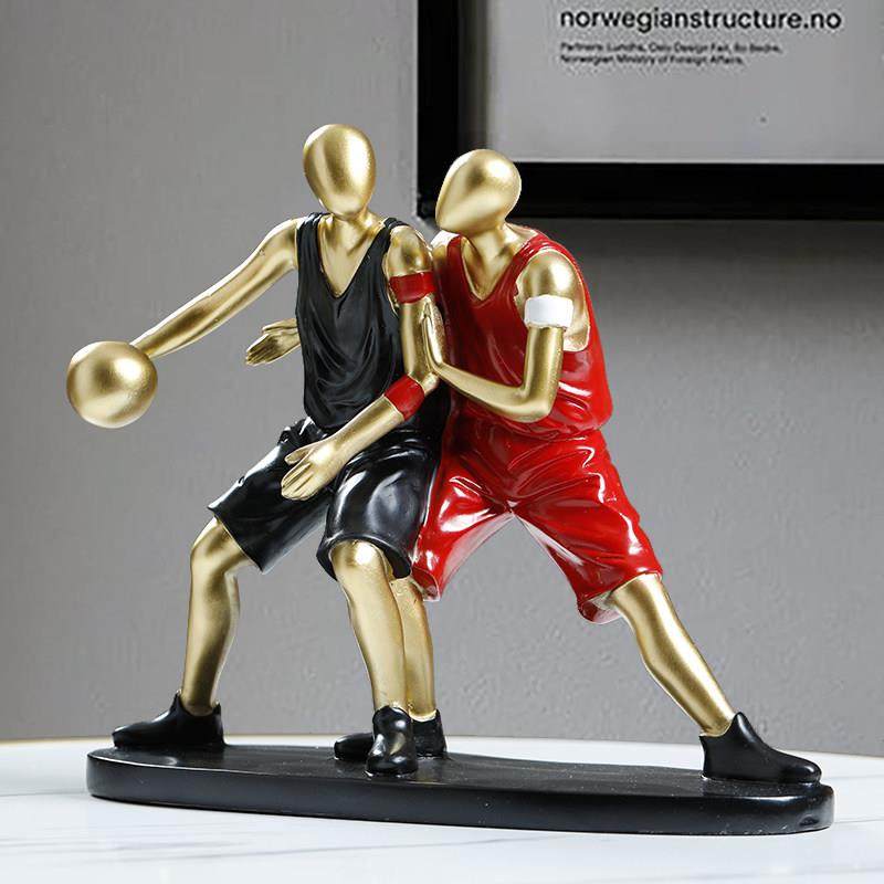 现代简约创意篮球摆件家居电视酒柜客厅书房装饰品轻奢高档摆设,淘宝优惠券,粉丝福利购,淘宝优惠卷