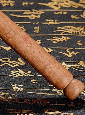 颂钵棒槌毛毡音疗配件音钵钵锤钵棒尼泊尔手工大木鼓槌