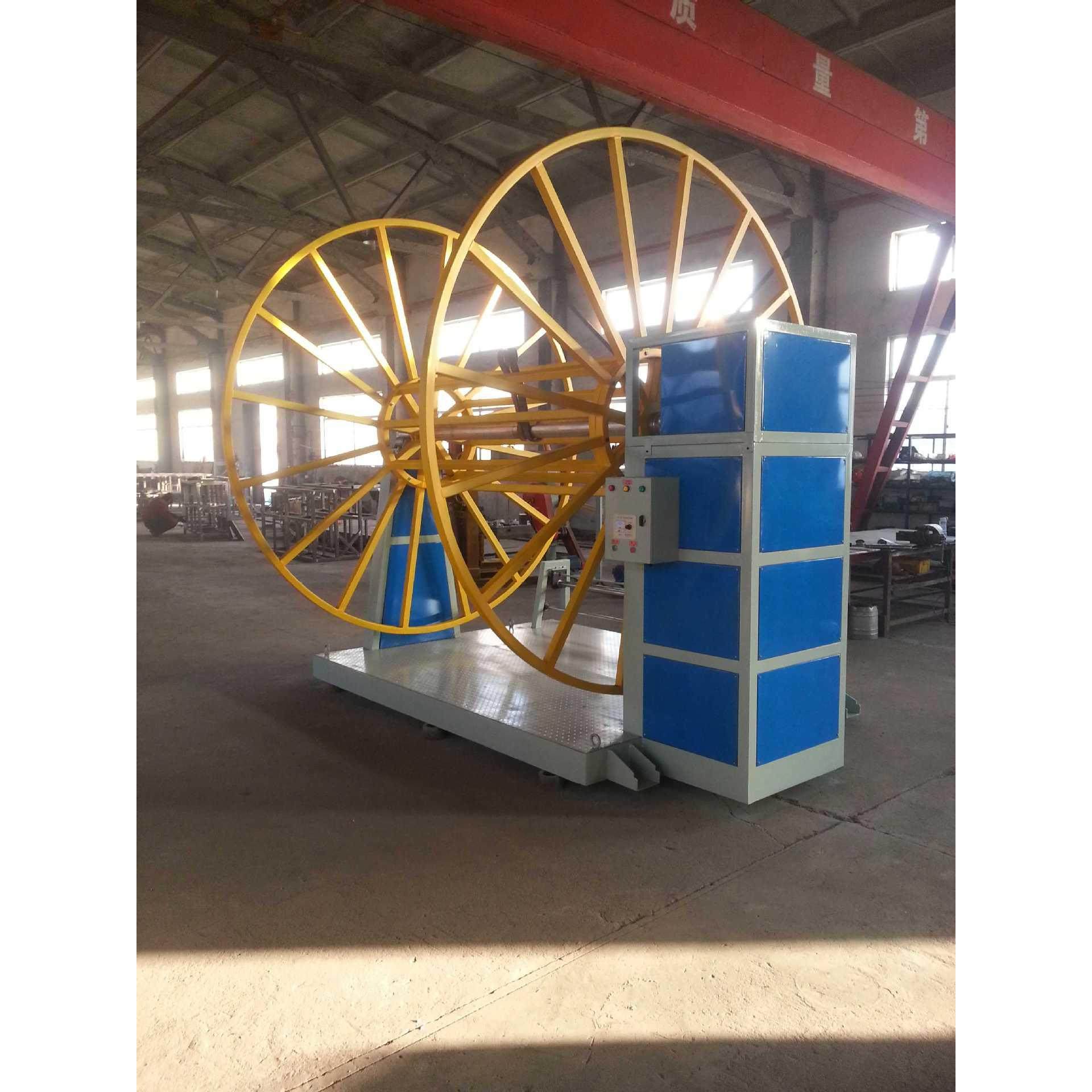 大口径硅芯管收卷机单盘双盘卷取机卷管机,淘宝优惠券,粉丝福利购,淘宝优惠卷