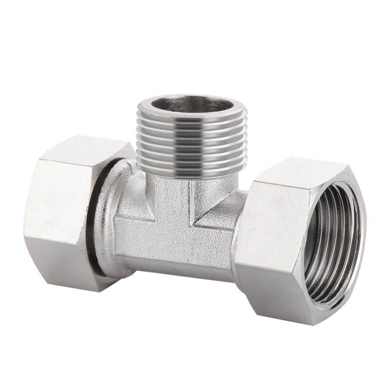 6分活接三通接头变径异径全铜内外外六分转四分活动螺纹水管接头,淘宝优惠券,粉丝福利购,淘宝优惠卷