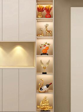 轻奢风家居酒柜档摆件乔迁新居的摆饰客厅玄关家居装饰摆件