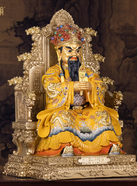 五台山五爷财神像保平安家用摆件