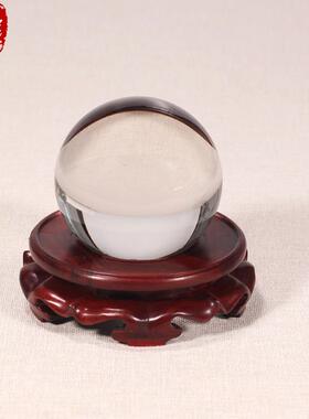 水晶球底座托架实木支架大摆件奇石香炉工艺品球形托盘玉石头葫芦