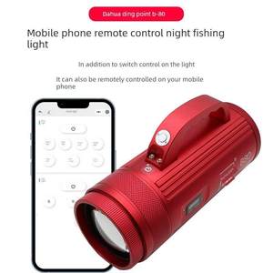 北京大华顶点B80新款蓝光大功率激光镭射炮钓鱼灯黑坑野钓夜钓灯
