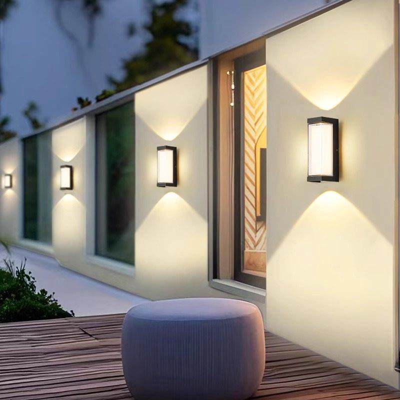 LED户外射灯围庭院灯走廊阳台露台门前露台室外防水墙壁灯洗墙灯,淘宝优惠券,粉丝福利购,淘宝优惠卷