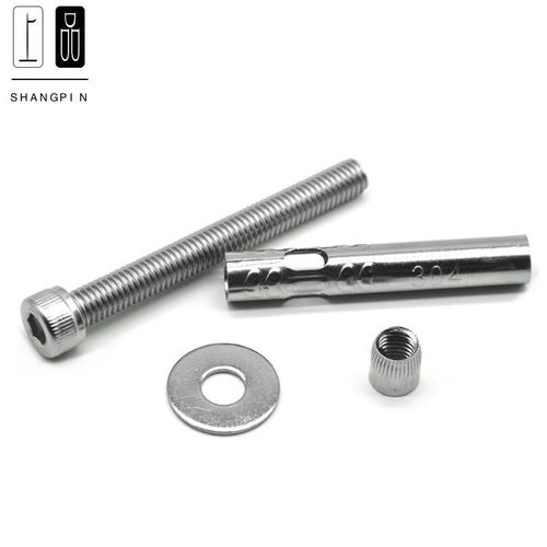304不锈钢内六角膨胀螺栓圆柱头内置式杯头拉爆爆炸螺丝M6M8M1012 - 图1