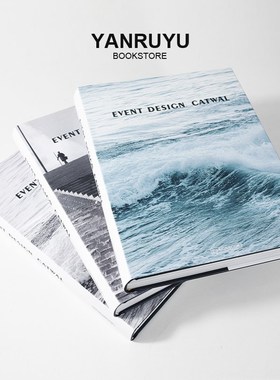 黑白灰装饰书售楼处客厅书房书架层架桌面软装饰摆件样板房真书