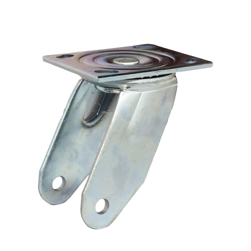 林春4系5寸重型圆弧红色PU活动万向轮单个承载560P斤脚轮4-5WJY68 - 图0