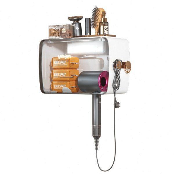 多功能吹风机置物架电吹风挂架卫生间免打孔支架壁挂式风筒收纳架,淘宝优惠券,粉丝福利购,淘宝优惠卷