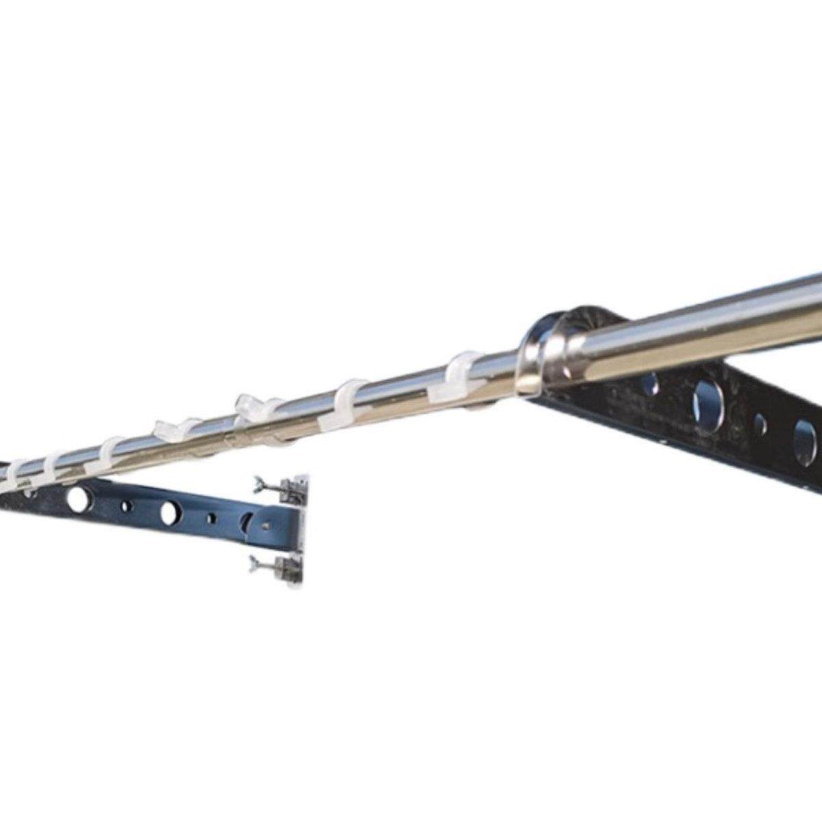 免打孔窗户晾晒架可折叠不锈钢小型晒衣架阳台防盗护栏支架晒被子,淘宝优惠券,粉丝福利购,淘宝优惠卷