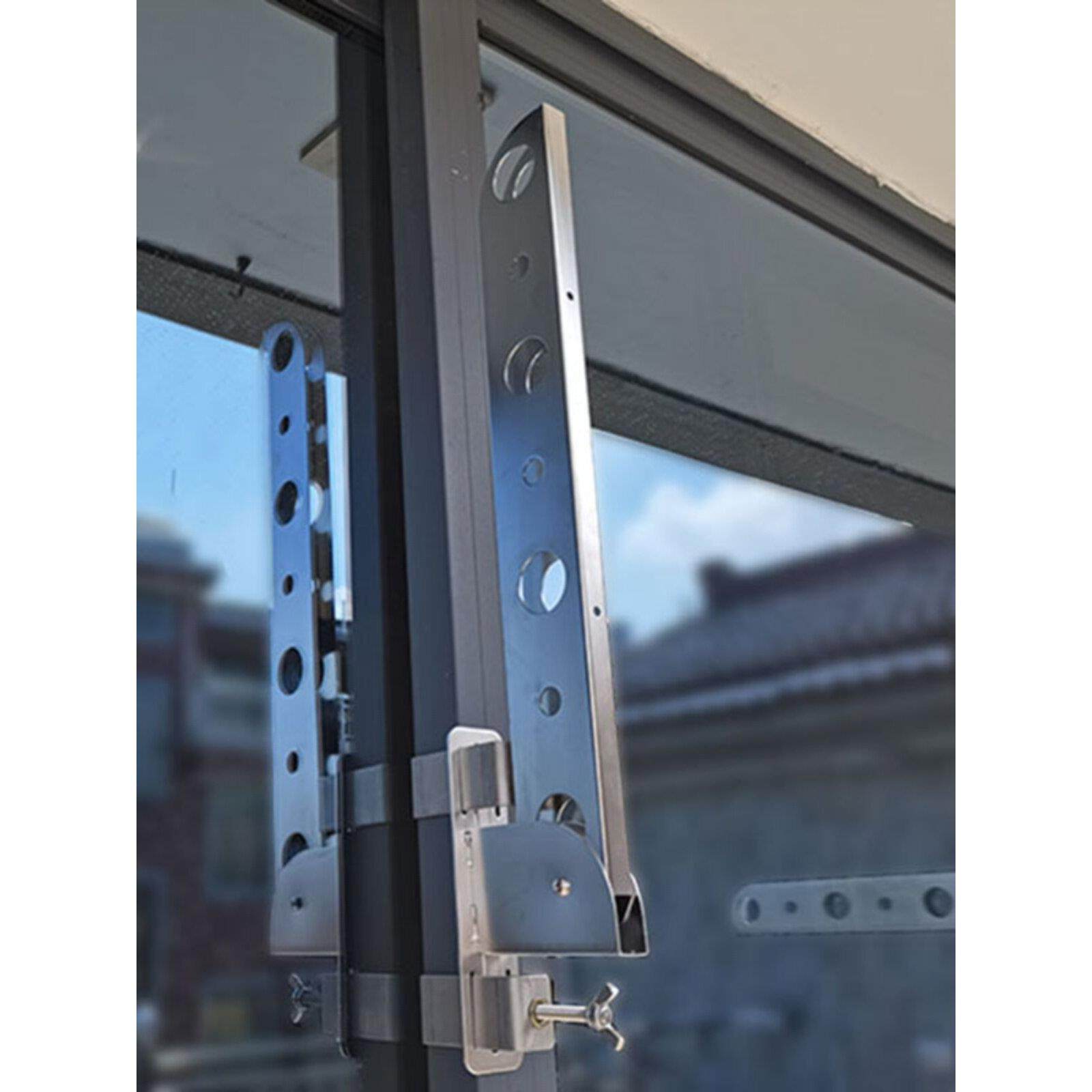 免打孔窗户晾晒架可折叠不锈钢小型晒衣架阳台防盗护栏支架晒被子,淘宝优惠券,粉丝福利购,淘宝优惠卷