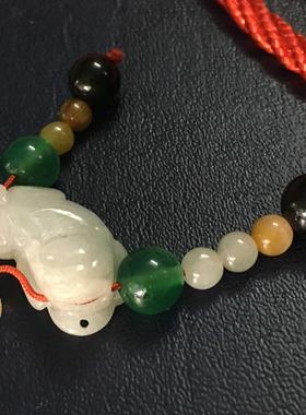 五帝钱真品貔貅天禄五帝钱真品保真铜钱挂件清代带证书