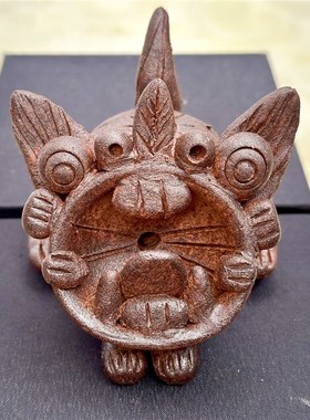 瓦猫云南大理南诏窑手工陶瓷猫创意礼品开业小摆件古南诏国发货