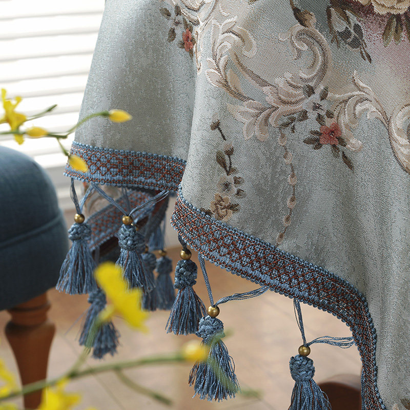 欧式小圆桌布家用客厅茶几台布大圆桌餐桌布布艺圆茶几装饰盖巾,淘宝优惠券,粉丝福利购,淘宝优惠卷