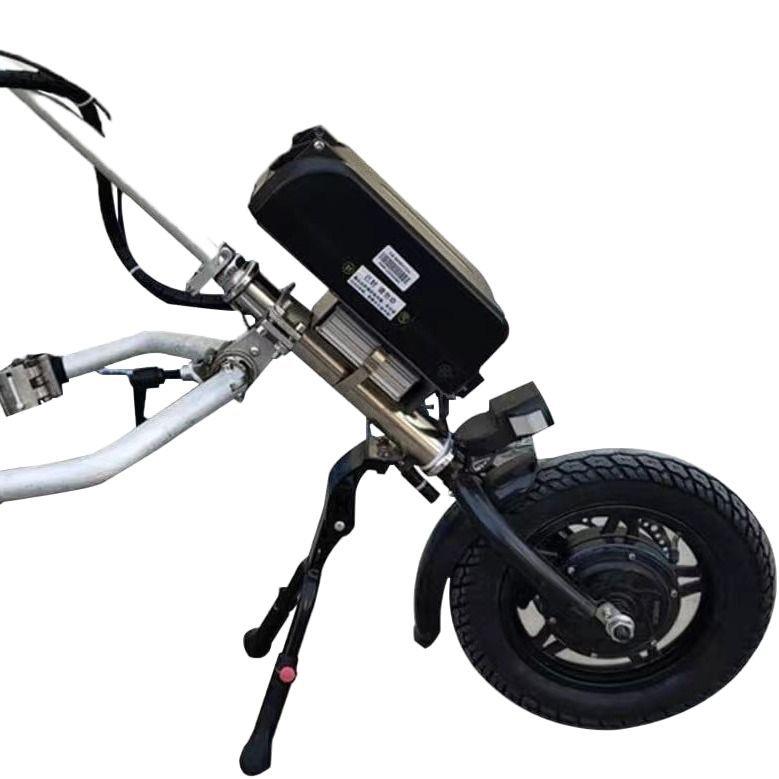电动轮椅车头 运动轮椅折叠轮椅户外驱动头 锂电池轮椅电动车头 - 图3