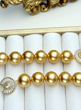 倪妮同款澳白色母贝珍珠项链女2025新款项链12mm大颗粒全珠链