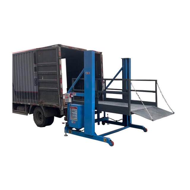 Mobile loading and unloading platform 2 tons heavy-duty electro-hydraulic loading and unloading elevator ton container loading and unloading tools