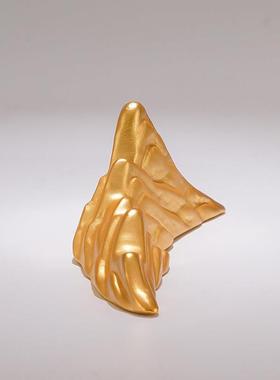 铜金山摆件祝福家居中式客厅玄关装饰品铜工艺品桌面摆件乔迁礼品