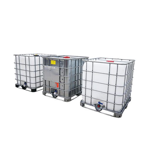 吨桶ibc塑料桶吨桶集装桶1000L1吨大号储水桶化工桶方形桶柴油桶 - 图1
