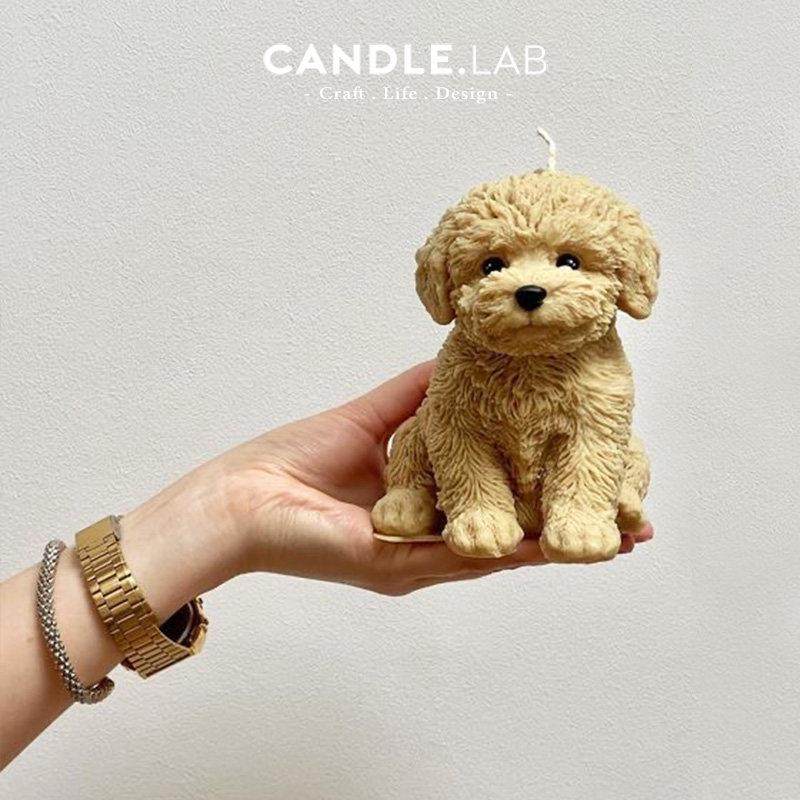 CANDLE.LAB | 逼真大号立体泰迪狗DIY手工香薰蜡烛扩香石硅胶模具,淘宝优惠券,粉丝福利购,淘宝优惠卷