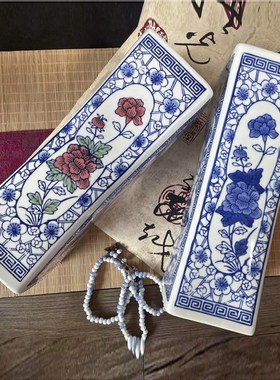 景德镇陶瓷手绘花瓶创意摆件工艺品工艺品收藏品古典新婚礼物