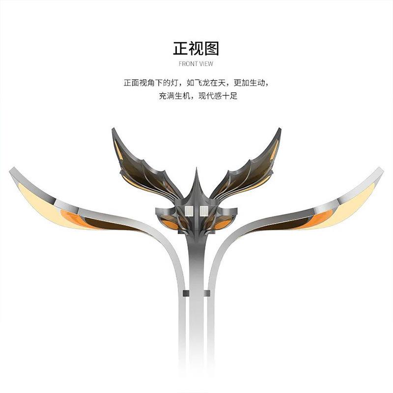 户外广场景观灯新款造型文创灯高杆组合灯庭院灯大型城市道路灯 - 图2