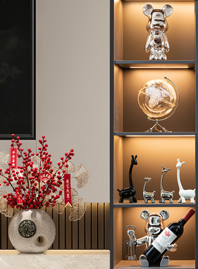 乔迁之喜新居礼品搬n家礼物新家新房子酒柜装饰电视柜客厅玄关摆