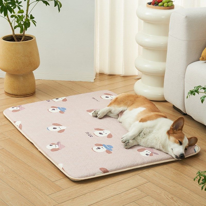 狗垫子四季通用夏天凉垫中大型犬狗床狗窝地垫笼垫宠物睡垫降温用,淘宝优惠券,粉丝福利购,淘宝优惠卷