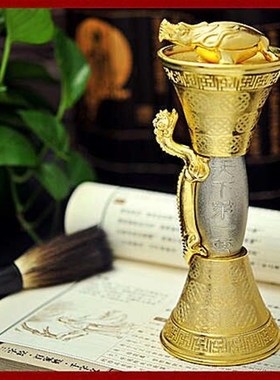 李居明吉祥物 东方天下第一尊 财富事业权力吉祥尊家居办公桌摆件